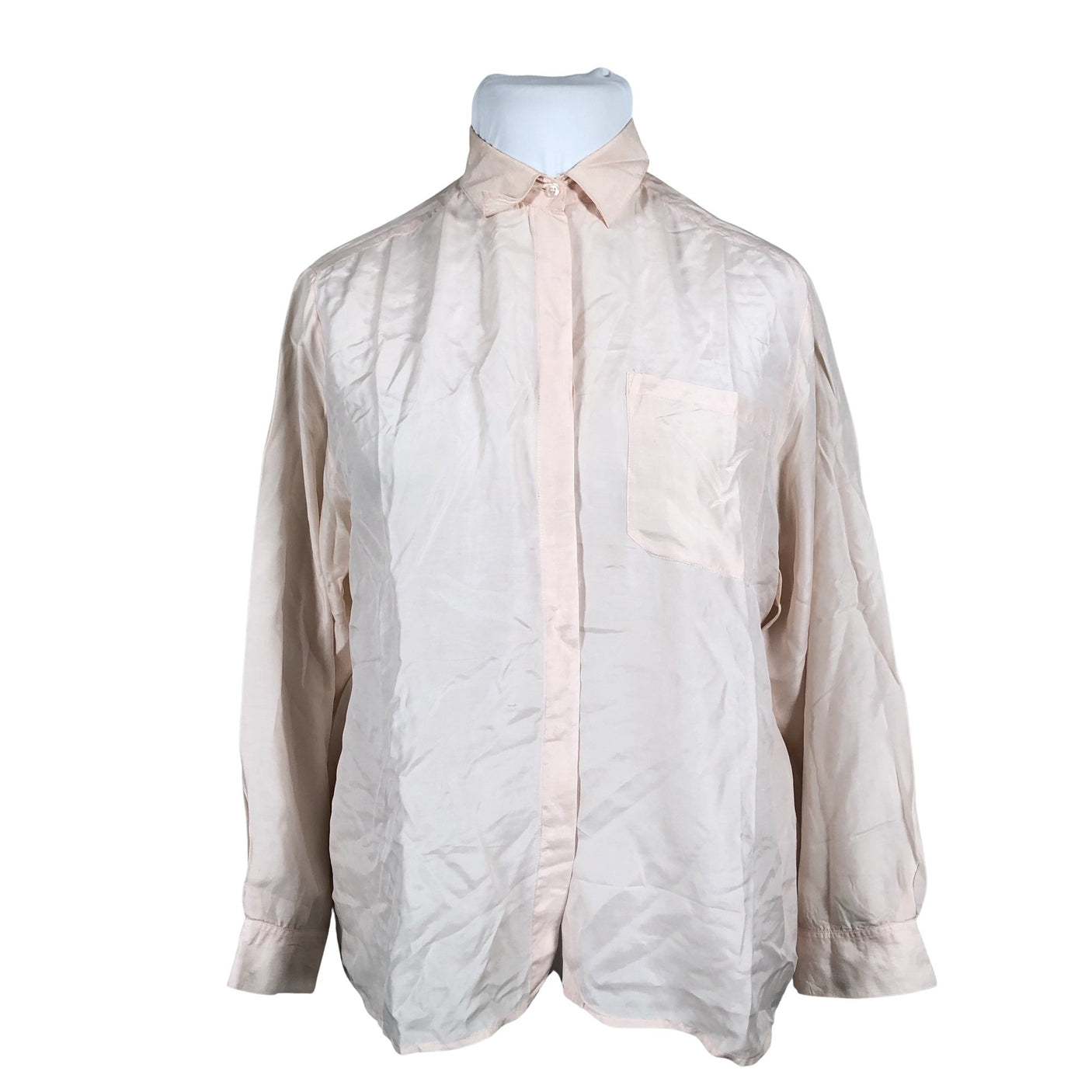 Unisex Stockmann Silk - Pluus, suurus 44 - Heleroosa (1)