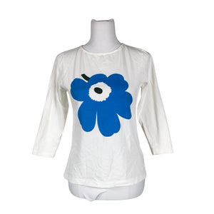 Unisex Marimekko - Trikotaažist pluus, suurus 36 - Valge (1)