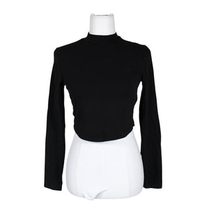 Unisex Even&Odd - Trikotaažist pluus, suurus 38 - Must (1)