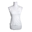 Unisex Tam Silk - Trikotaažist topp, suurus 38 - Valge ()
