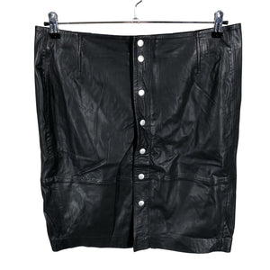 Unisex InWear - Nahkseelik, suurus 44 - Must (1)