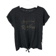 Unisex POMPdeLUX - T-särk, suurus 110 - 116 - Must ()