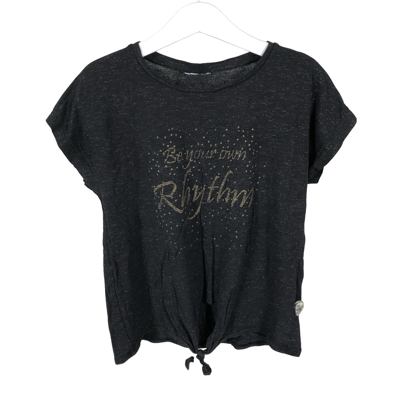 Unisex POMPdeLUX - T-särk, suurus 110 - 116 - Must (1)