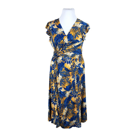 Unisex Helmi - Trikotaažist kleit, suurus 42 - Sinine ()