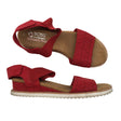 Unisex Skechers - Kiilkontsaga rihmikud, suurus 40 - Punane ()