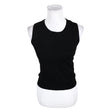 Unisex August Silk - Kootud vest, suurus 36 - Must ()