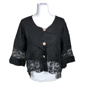 Unisex Bohemiana - Pluus, suurus 40 - Must (1)