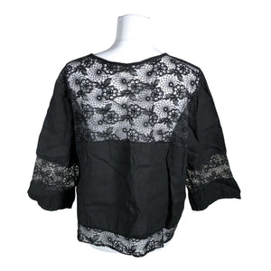 Unisex Bohemiana - Pluus, suurus 40 - Must (2)