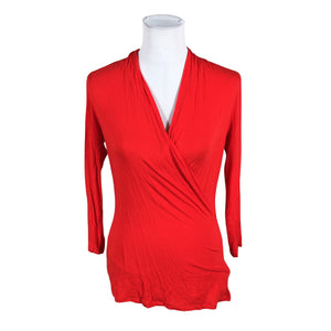 Unisex Lauren Ralph Lauren - Trikotaažist pluus, suurus 38 - Punane (1)
