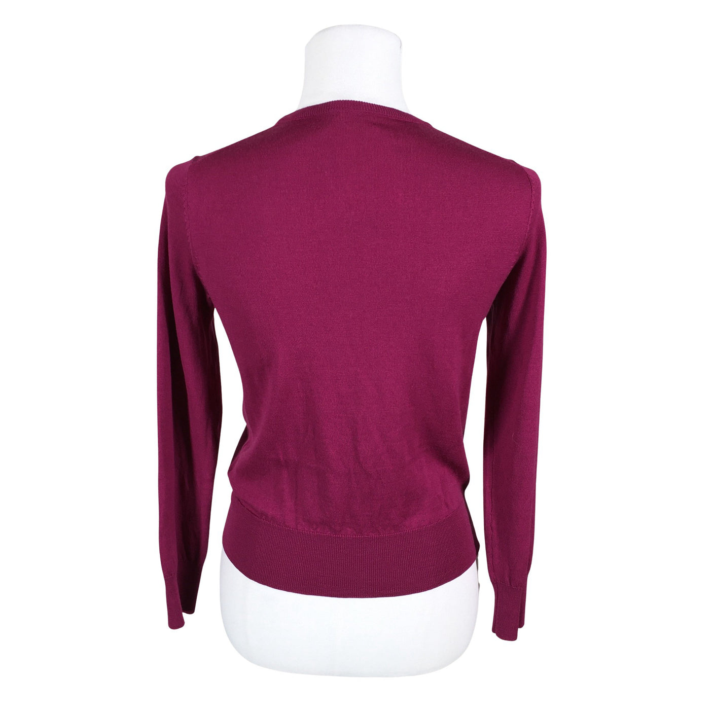 Unisex Filippa K. - Kardigan, suurus 36 - Veinipunane (2)