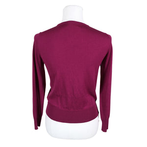 Unisex Filippa K. - Kardigan, suurus 36 - Veinipunane (2)