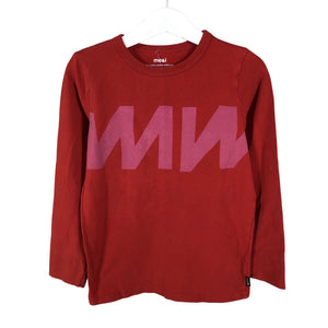 Unisex me&i - Trikotaažist pluus, suurus 122 - 128 - Punane (1)