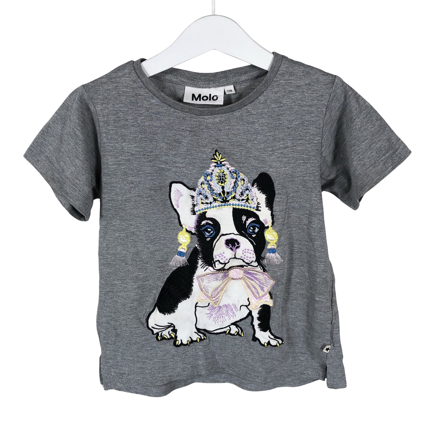 Unisex Molo Kids - T-särk, suurus 110 - 116 - Hall (1)