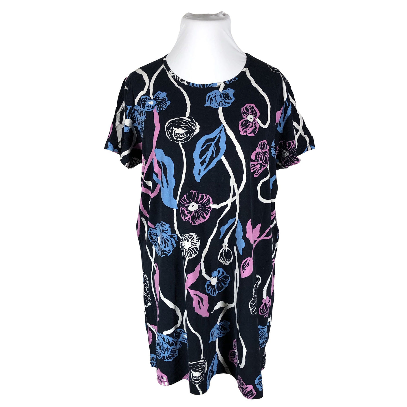 Unisex Nanso - Trikotaažist kleit, suurus 44 - Hall (1)