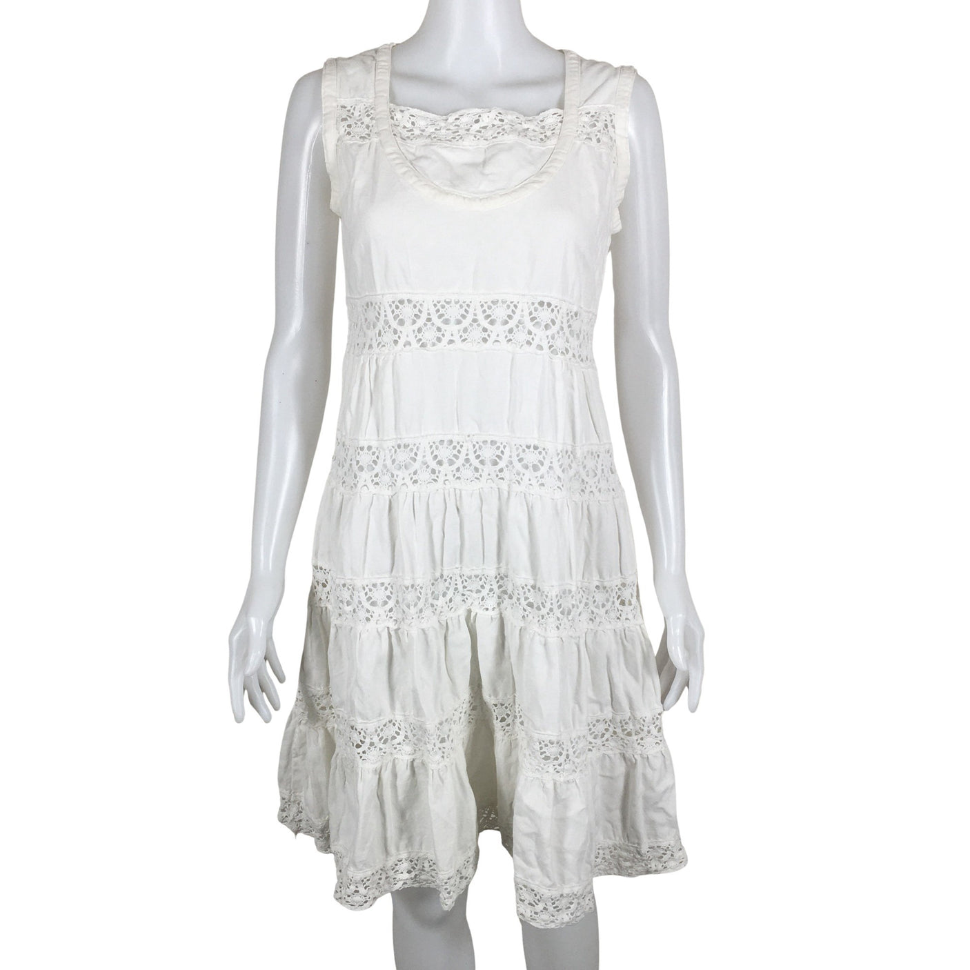 Unisex Noa Noa - Mitteveniv kleit, suurus 34 - Valge (1)