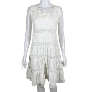 Unisex Noa Noa - Mitteveniv kleit, suurus 34 - Valge (1)
