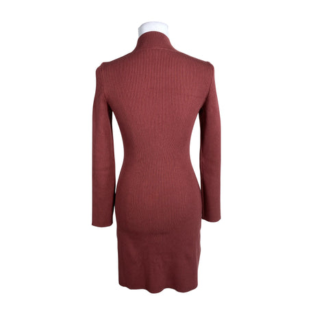Unisex Sézane - Kootud kleit, suurus 38 - Punane (2)