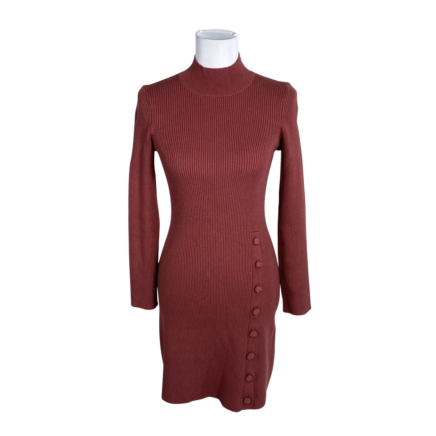 Unisex Sézane - Kootud kleit, suurus 38 - Punane (1)