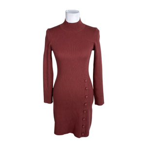 Unisex Sézane - Kootud kleit, suurus 38 - Punane (1)