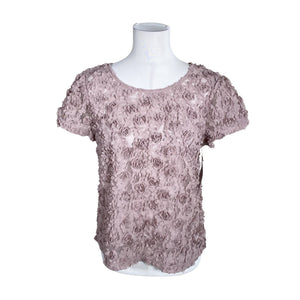 Unisex Ida Sjöstedt - Lühikeste käistega pluus, suurus 38 - Heleroosa (1)