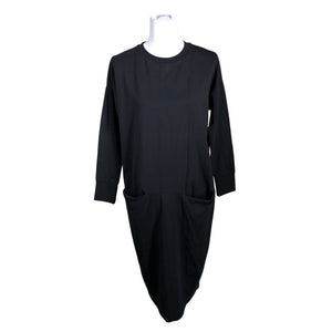 Unisex Papu - Trikotaažist kleit, suurus 34 - Must (1)