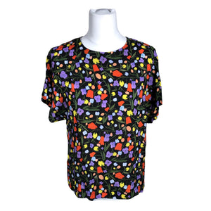 Unisex Papu - Lühikeste käistega pluus, suurus 34 - Must (1)