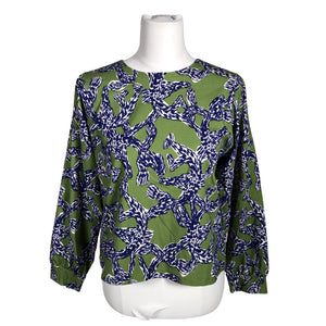 Unisex Aarrelabel - Trikotaažist pluus, suurus 36 - Roheline (1)