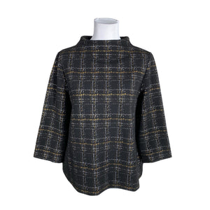 Unisex Cut & Pret - Trikotaažist pluus, suurus 40 - Must (1)