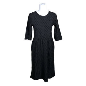 Unisex Aarrelabel - Trikotaažist kleit, suurus 36 - Must (1)