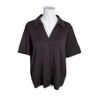 Unisex COS - Lühikeste käistega pluus, suurus 40 - Pruun ()