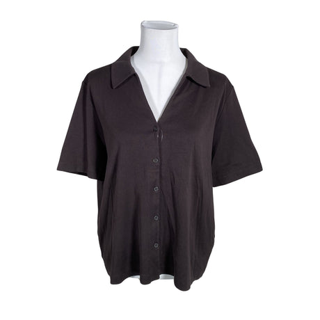 Unisex COS - Lühikeste käistega pluus, suurus 40 - Pruun ()