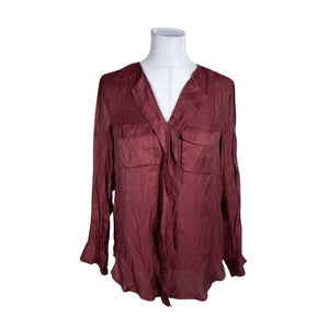 Unisex InWear - Pluus, suurus 38 - Veinipunane (1)
