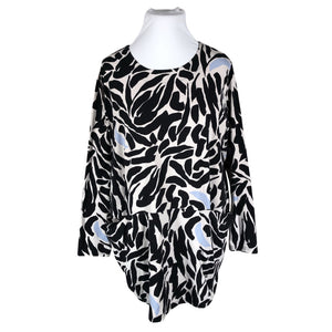 Unisex Nanso - Trikotaažist kleit, suurus 46 - Must (1)