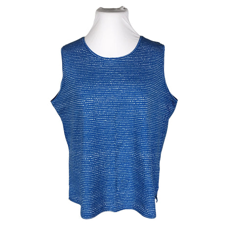 Unisex Nanso - Trikotaažist topp, suurus 46 - Sinine ()