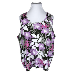 Unisex Nanso - Trikotaažist topp, suurus 46 - Lilla (1)