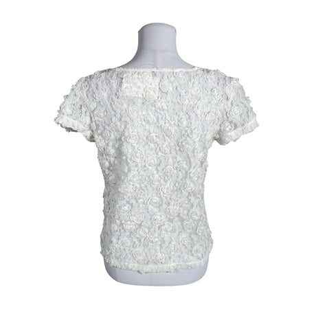 Unisex Ida Sjöstedt - Lühikeste käistega pluus, suurus 36 - Valge (2)