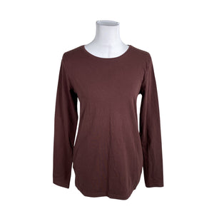 Unisex Nanso - Trikotaažist pluus, suurus 38 - Pruun (1)