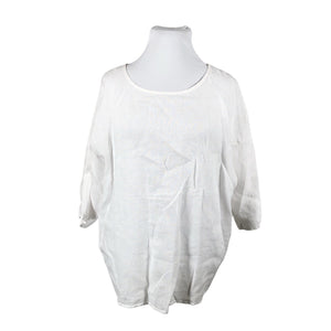Unisex Kotirouva - Mitteveniv tuunika, suurus 46 - Valge (1)