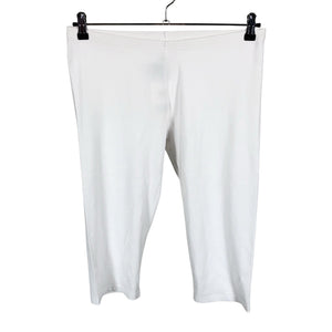 Unisex Nanso - Trikotaažist poolpikad püksid, suurus 40 - Valge (1)