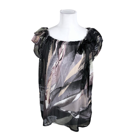 Unisex Oxmo - Lühikeste käistega pluus, suurus 38 - Hall ()