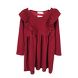 Unisex Mignelin - Pidulik kleit, suurus 128 - 134 - Punane ()