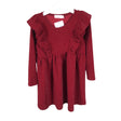 Unisex Mingnelin - Pidulik kleit, suurus 116 - 122 - Punane ()