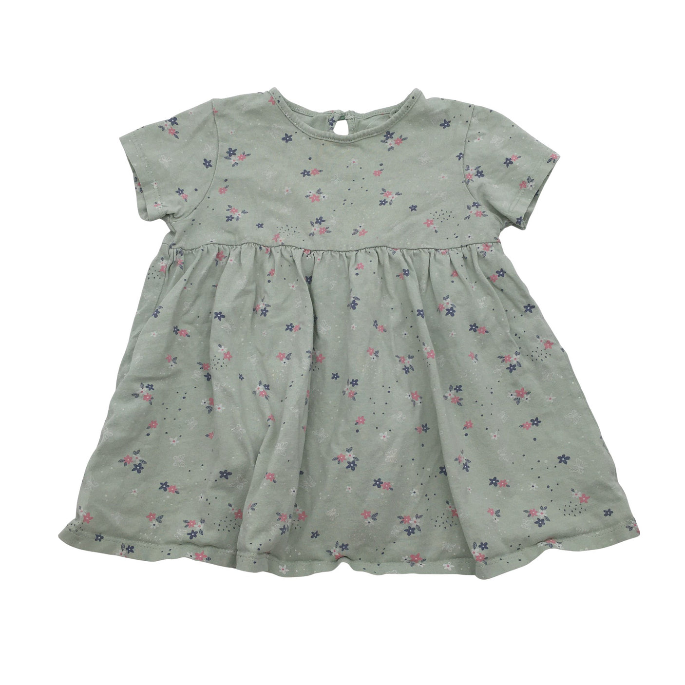 Unisex Baby Go - Trikotaažist kleit, suurus 86 - 92 - Roheline (1)