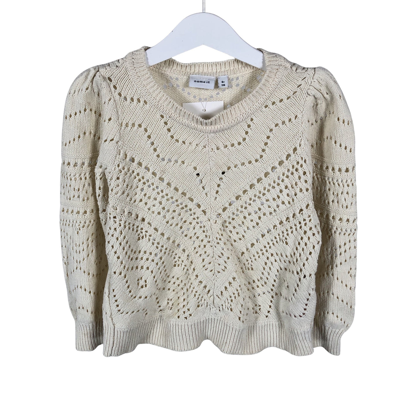 Unisex Name It - Dressikangast pluus, suurus Ei kokoa - Beige (2)