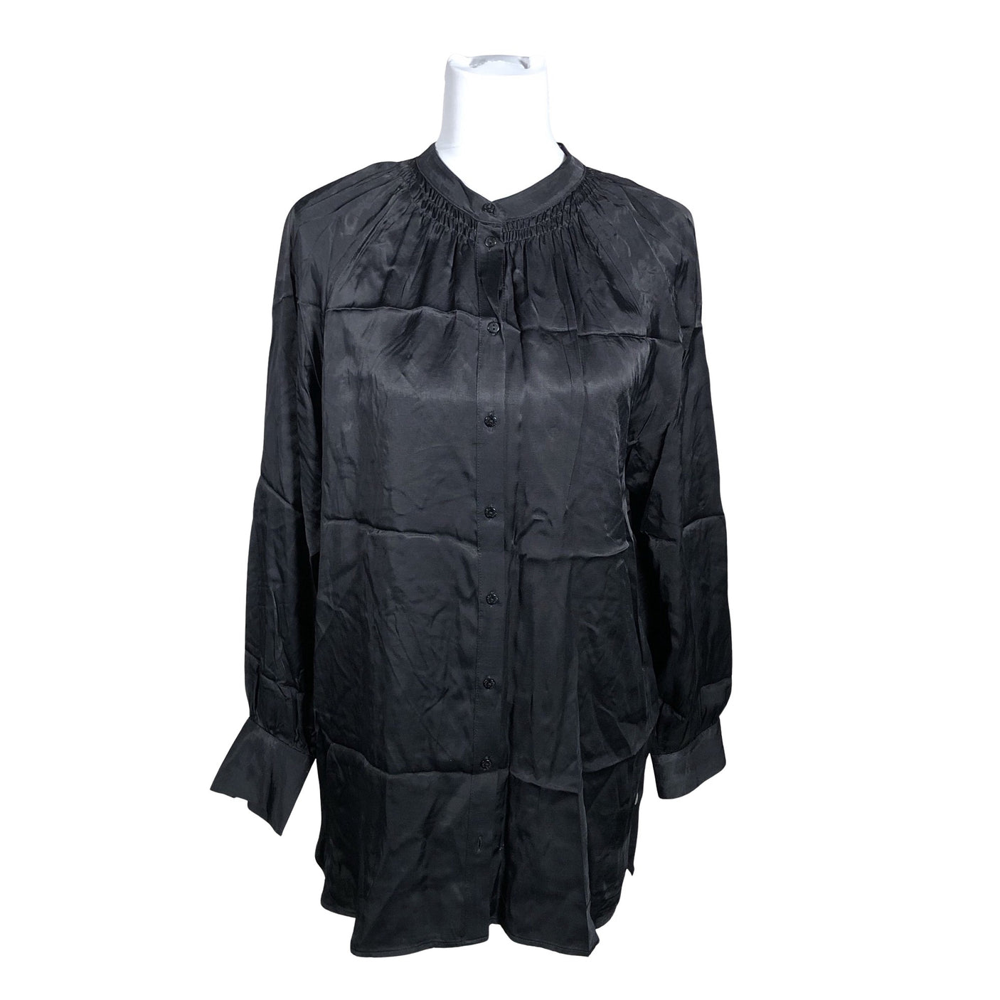 Unisex Milano - Mitteveniv tuunika, suurus 40 - Must (1)