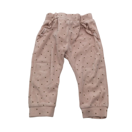 Unisex Name It - Dressikangast püksid, suurus 74 - 80 - Heleroosa ()