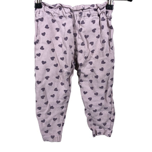 Unisex Name It - Dressikangast püksid, suurus 86 - 92 - Heleroosa (1)