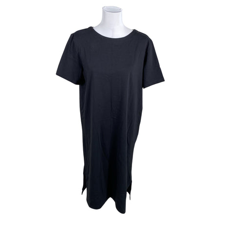 Unisex Puuvillatehdas - Trikotaažist kleit, suurus 40 - Must ()