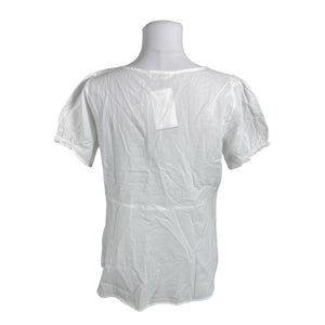 Unisex Odd Molly - Lühikeste käistega pluus, suurus 38 - Valge (2)
