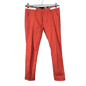 Unisex Red Collar Project - Chino-püksid, suurus W31 - Oranž (1)